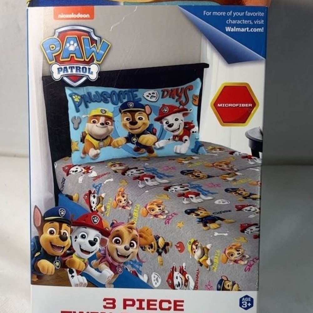 Nickelodeon Paw Patrol Pawsome Days 3-Piece Twin Sheet Set